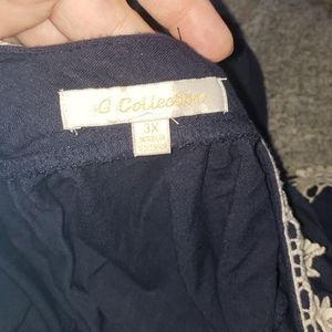 Womens dress shirt, size 3X